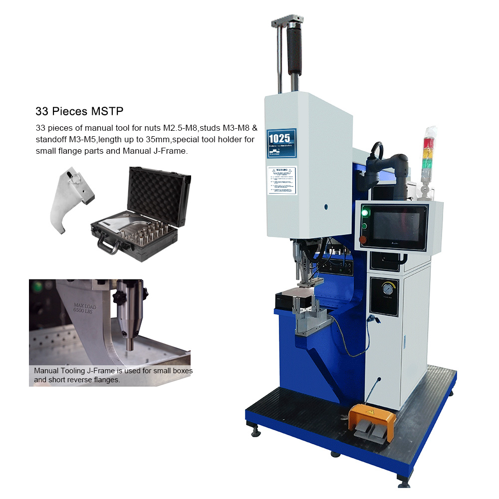 1025MSPe شاشة تعمل باللمس CNC بسرعة تثبيت 4 مشابك مختلفة في آلة إدخال أجهزة بانيل واحدة